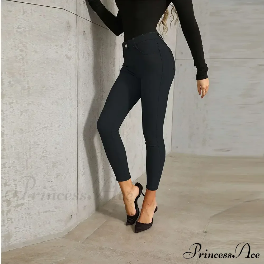 Stretch Skinny Women's High Waisted Sexy Streetwears Pencil Fashion Elastici Denim Slim Casual Jean - Image 8