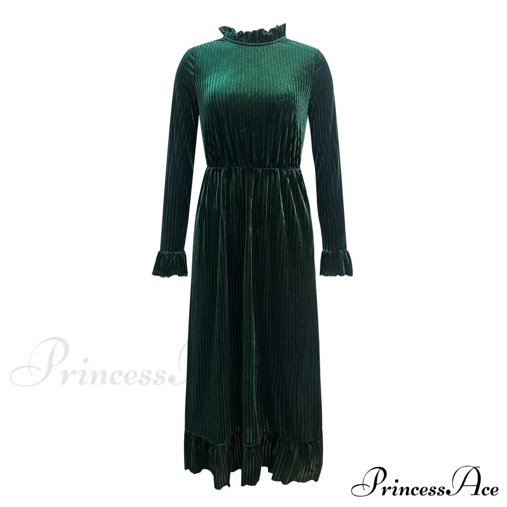 Halter Tassel Sequin Split Party V Neck Backless Cocktail Gown Prom Sexy Women's Maxi Floor Length Dress - Image 5