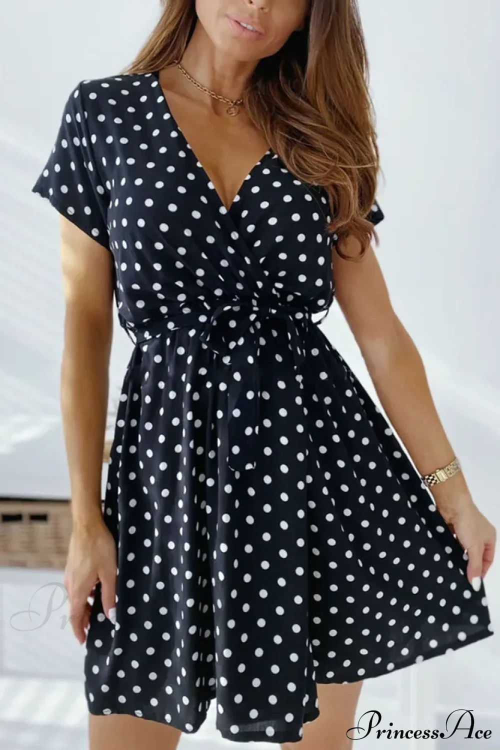 A-Line Mini Party Casual Bohemian Beach Short Boho Dress - Image 5