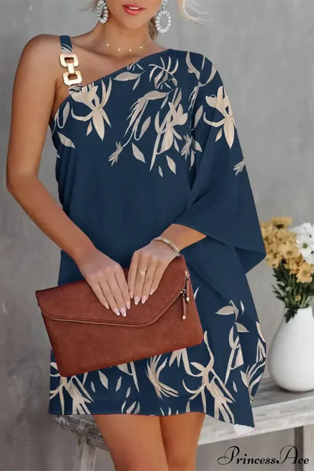 Fashion Summer Print Loose Streetwear Boho Dress - Image 9