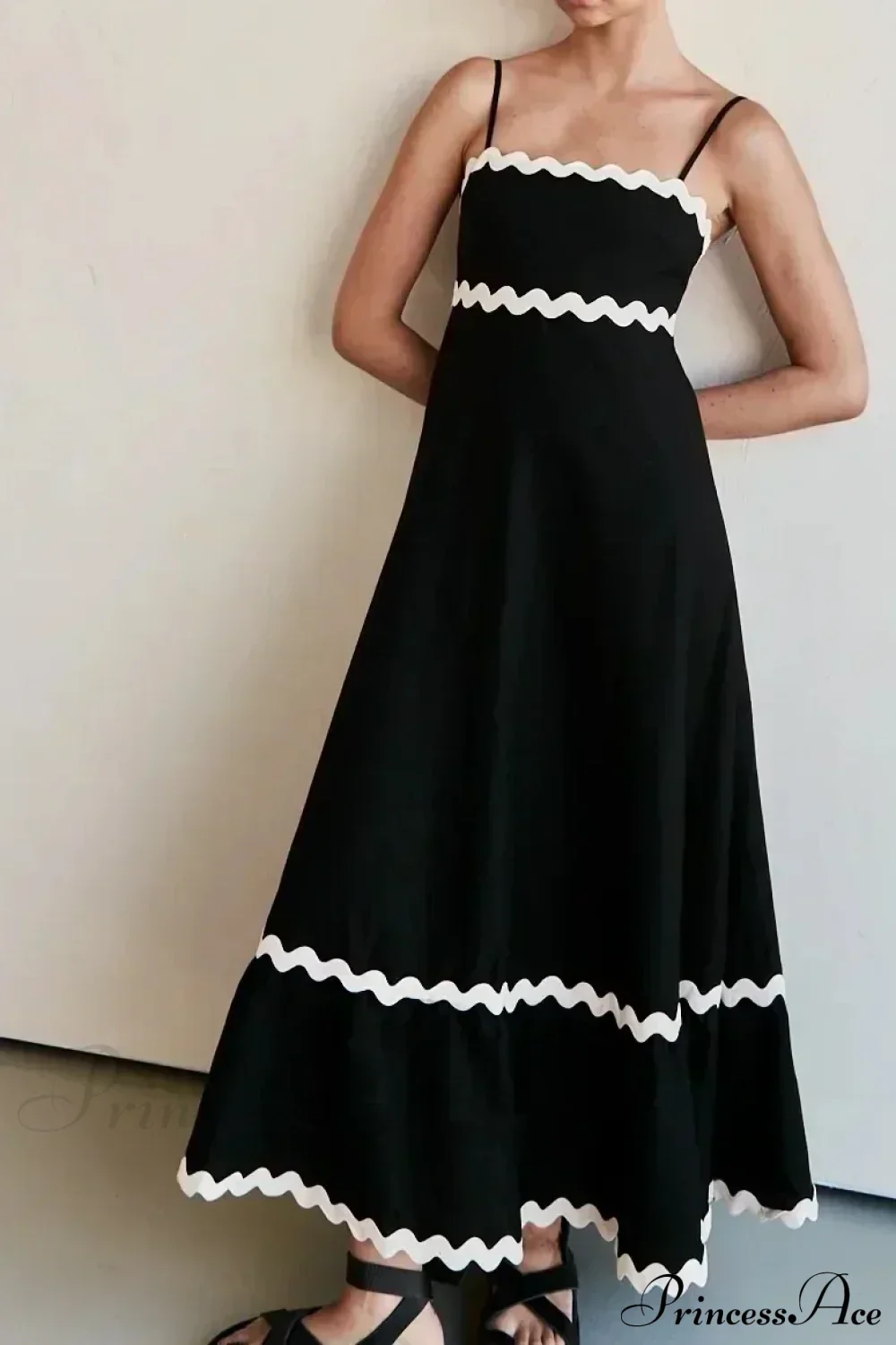 New Fashion Sexy Strapless Strap Women Long Boho Dress - Image 7