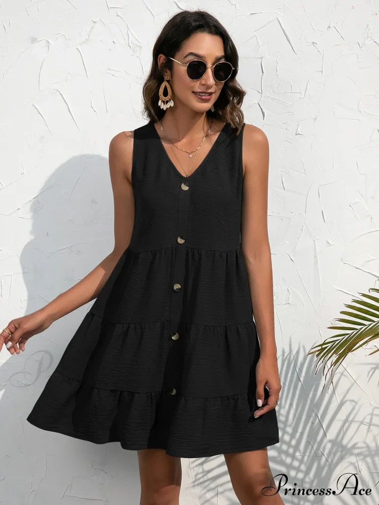V-Neck Boho Beach Sexy Dresses - Image 20