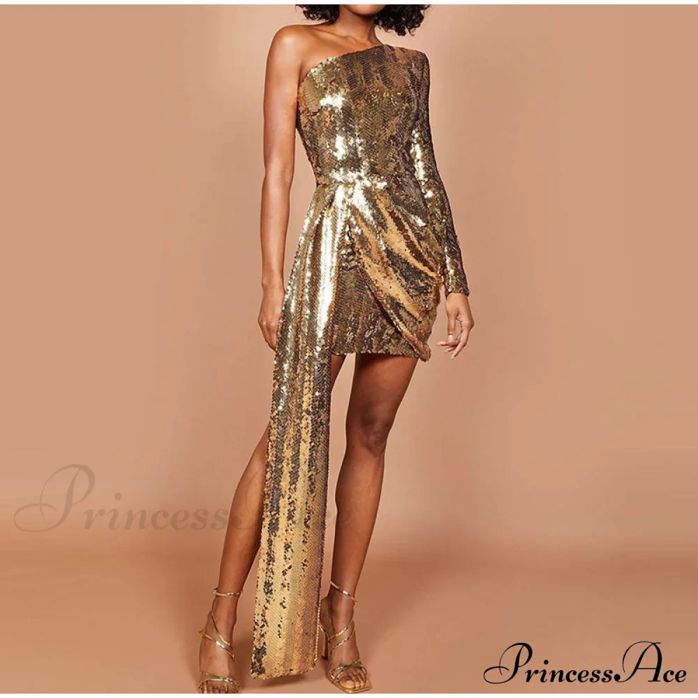 Deep V-Neck Long Sleeve Bodycon Mini Dresses - Image 11