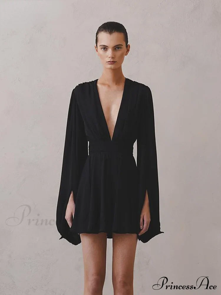 Elegant Pleated High Waist Dresses - Image 3