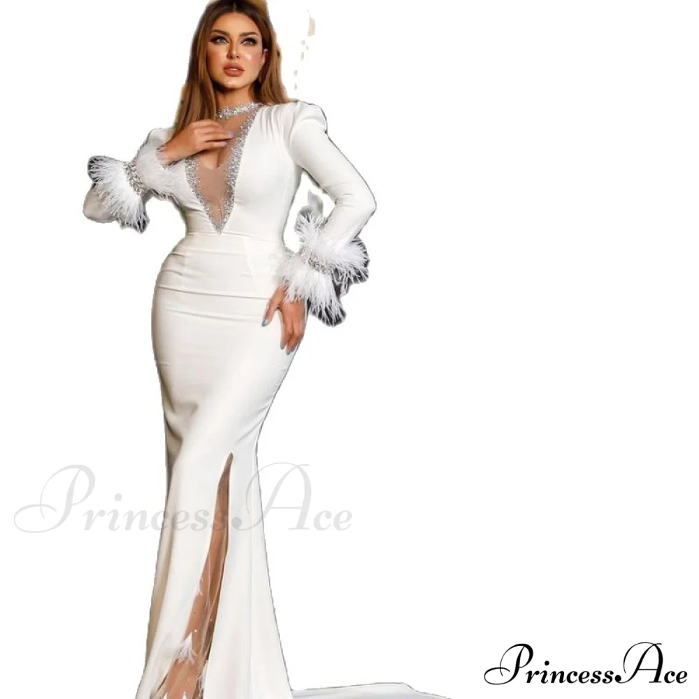 Floor-Length Chiffon Lace Exquisite Prom Women Dress - Image 5