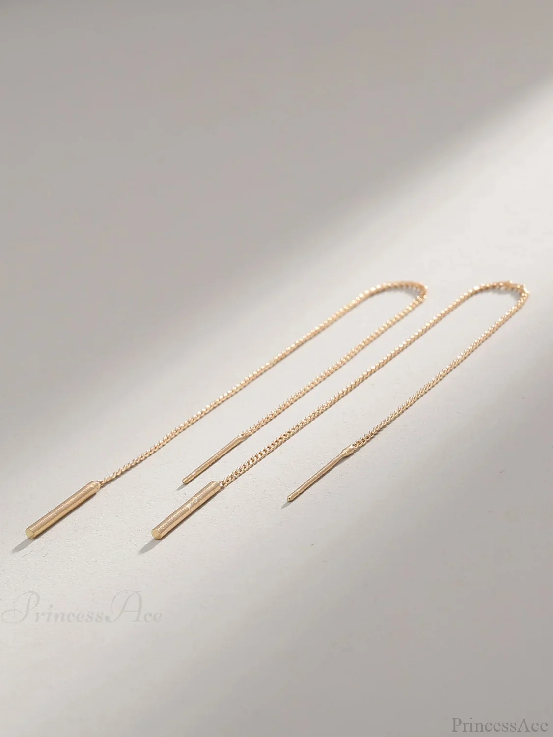 Minimalist Threader Earrings - Image 4