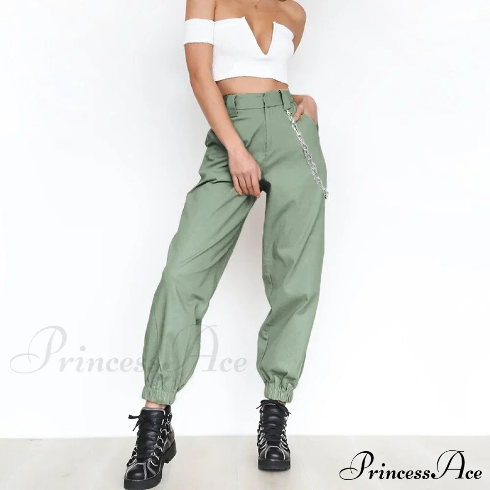 Chain Loose Streetwear Pants - Image 5