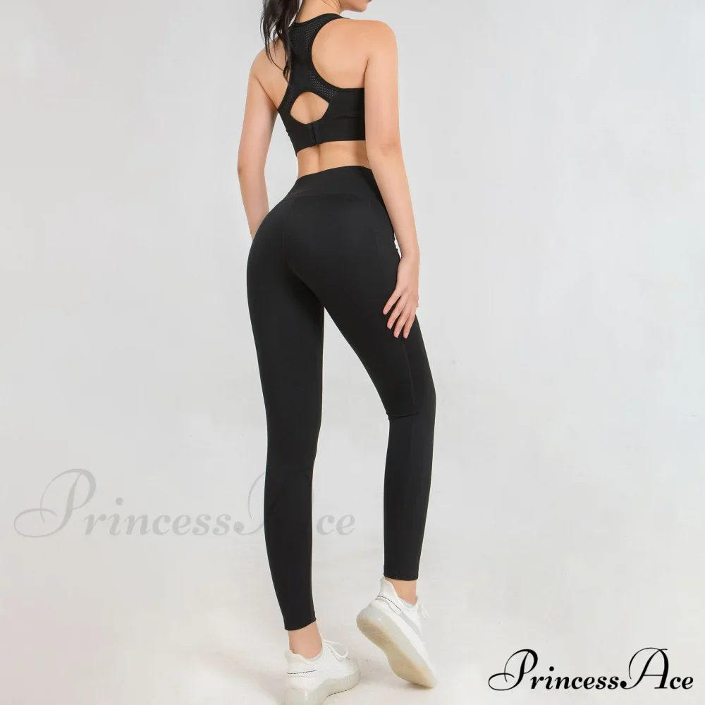 Workout Yoga Pants Sport Running Tights - Image 2