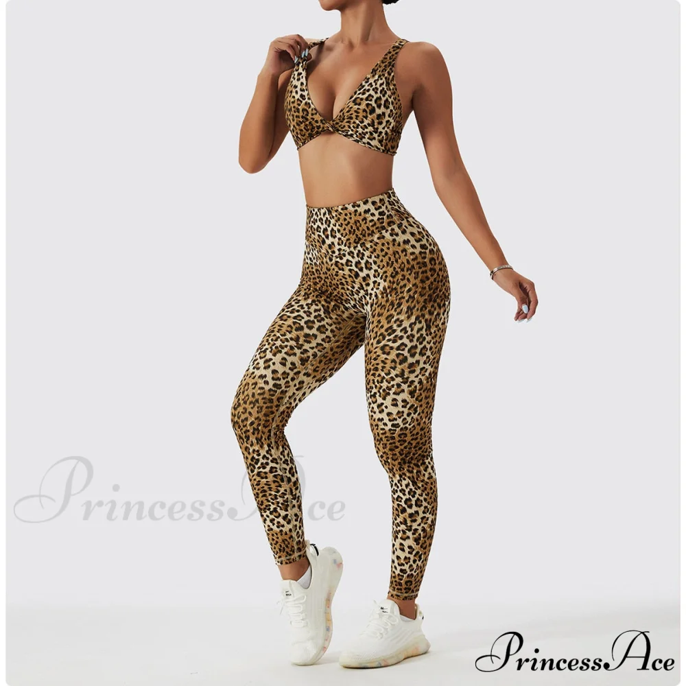Yoga Pants Nylon Workout Elastic Gym Leggins