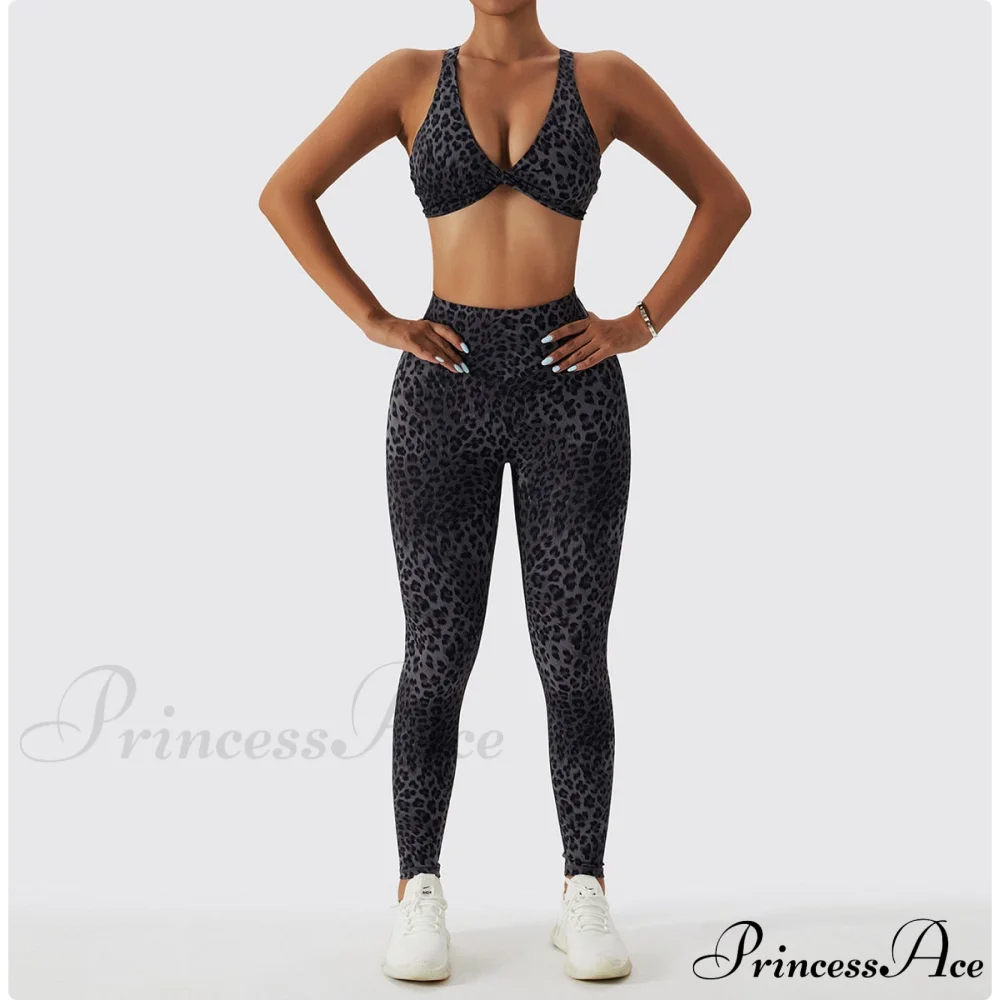 Yoga Pants Nylon Workout Elastic Gym Leggins - Image 9