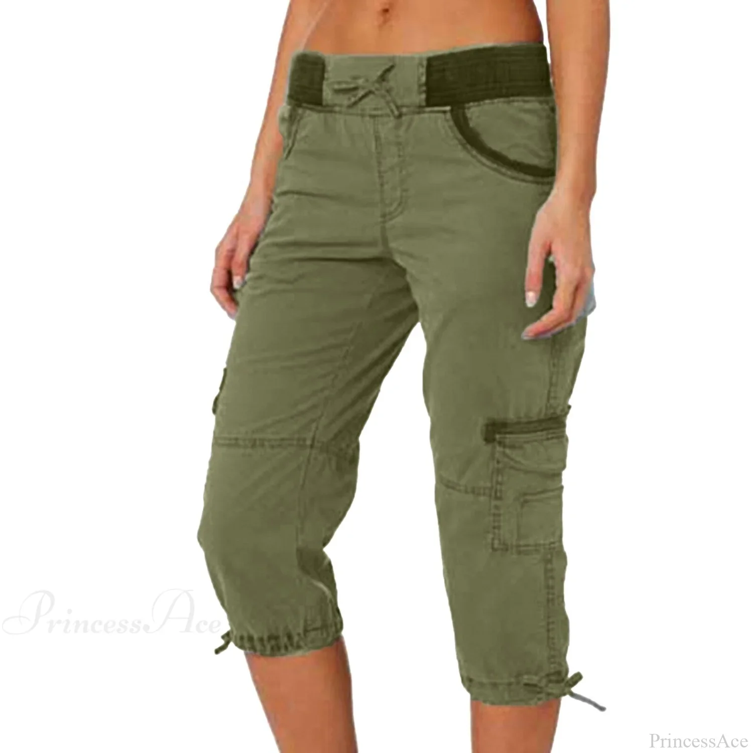Overalls Thin Loose Cargo Shorts Pantalones - Image 5