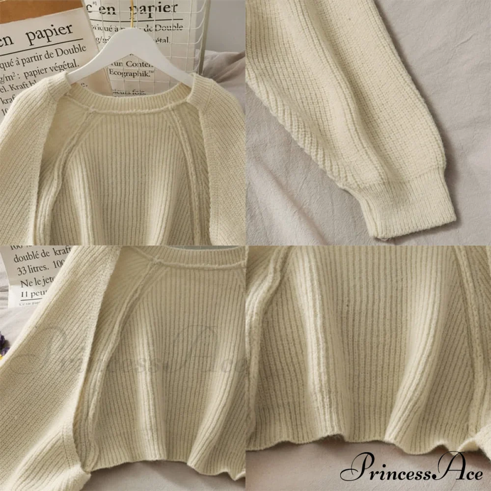 Female Solid Casual Chic Short Knitted Cardigans - Image 16