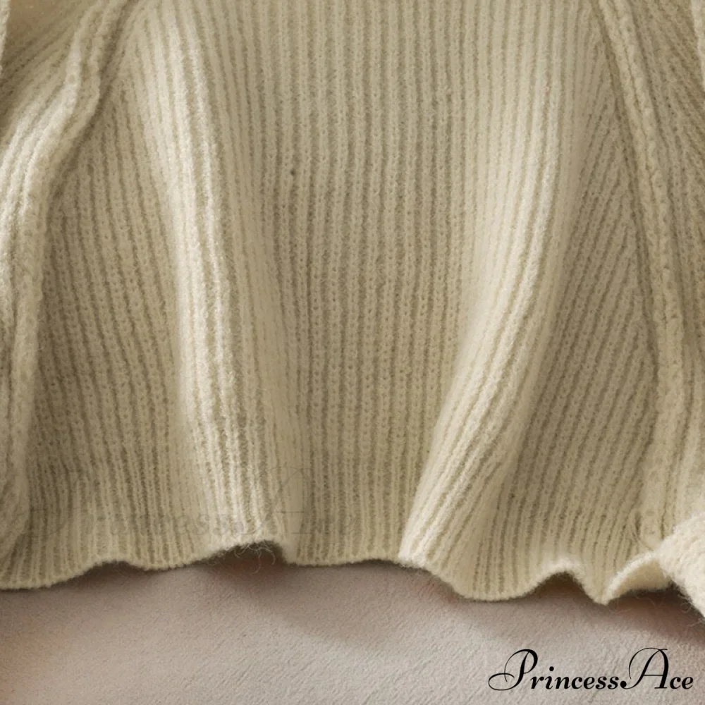 Female Solid Casual Chic Short Knitted Cardigans - Image 21