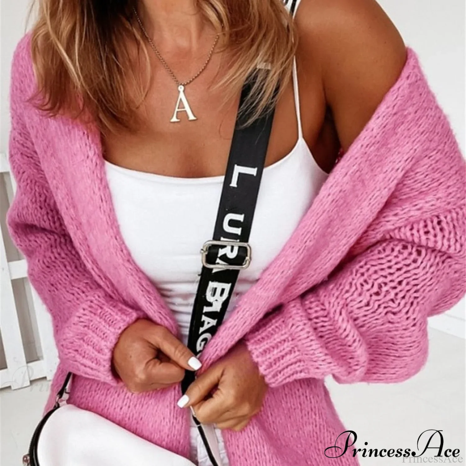 Women Casual Long Sleeve Long Sweaters Winter Loose Cardigan - Image 10