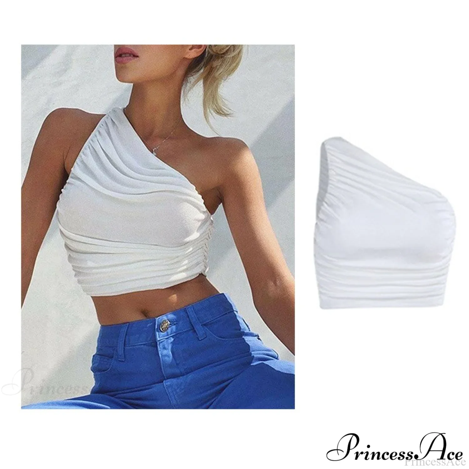 Backless Sleeveless Spaghetti Strap Halter Camis - Image 10
