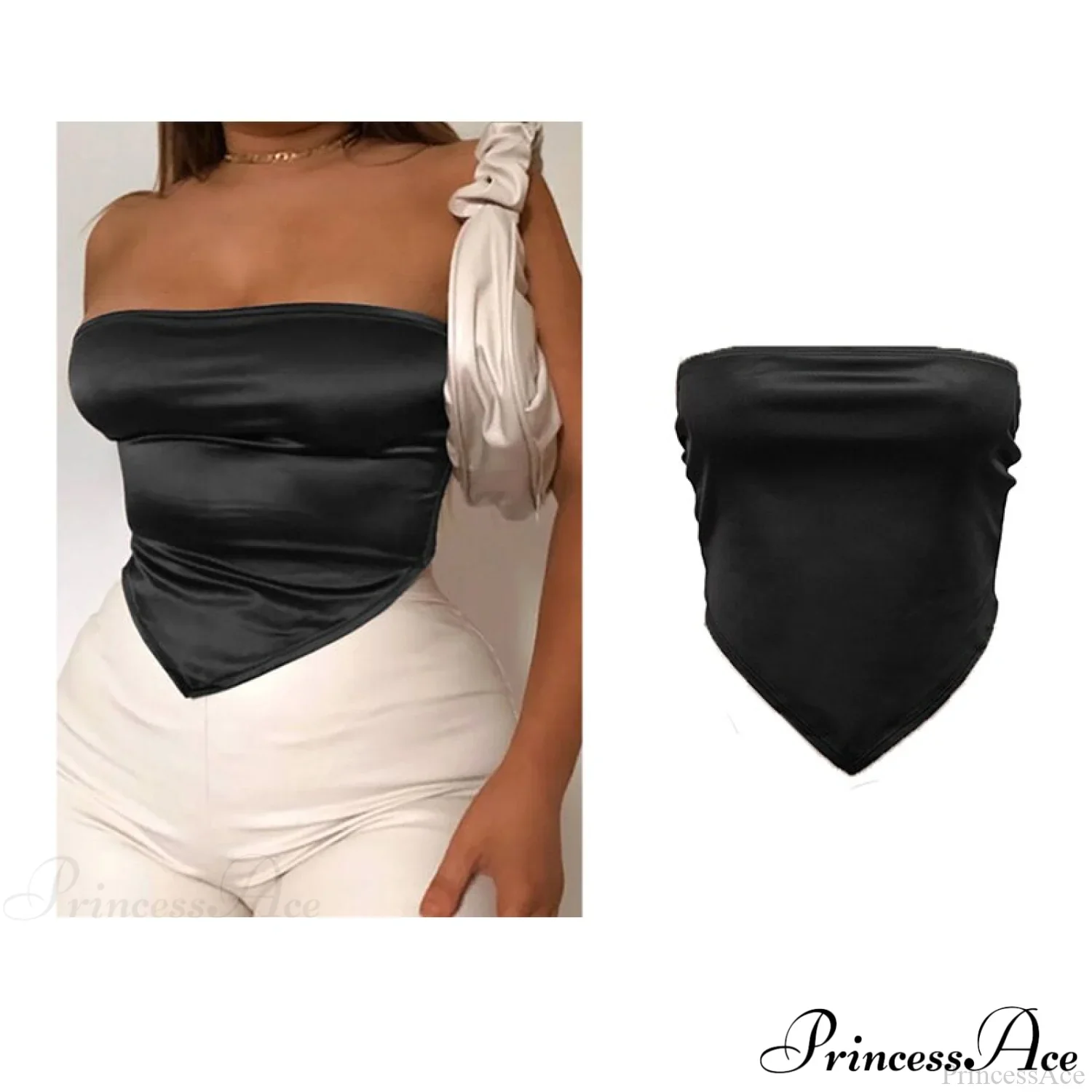 Backless Sleeveless Spaghetti Strap Halter Camis - Image 14