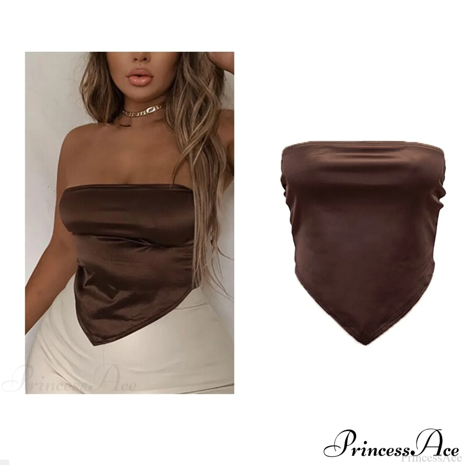 Backless Sleeveless Spaghetti Strap Halter Camis - Image 15