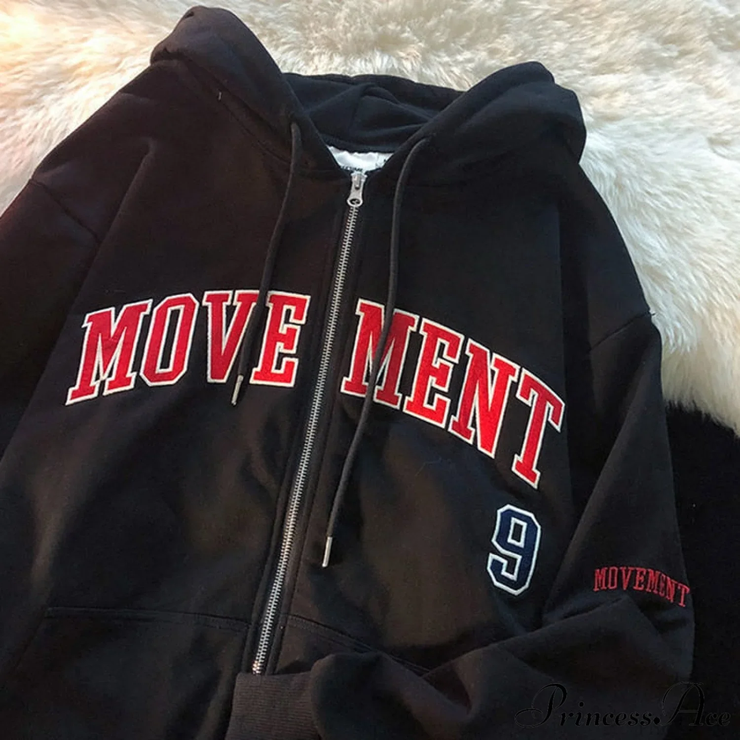Korean Version Oversized Solid Color Hoodies - Image 11