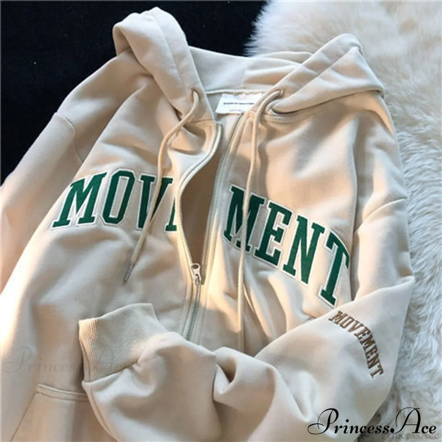 Korean Version Oversized Solid Color Hoodies - Image 13