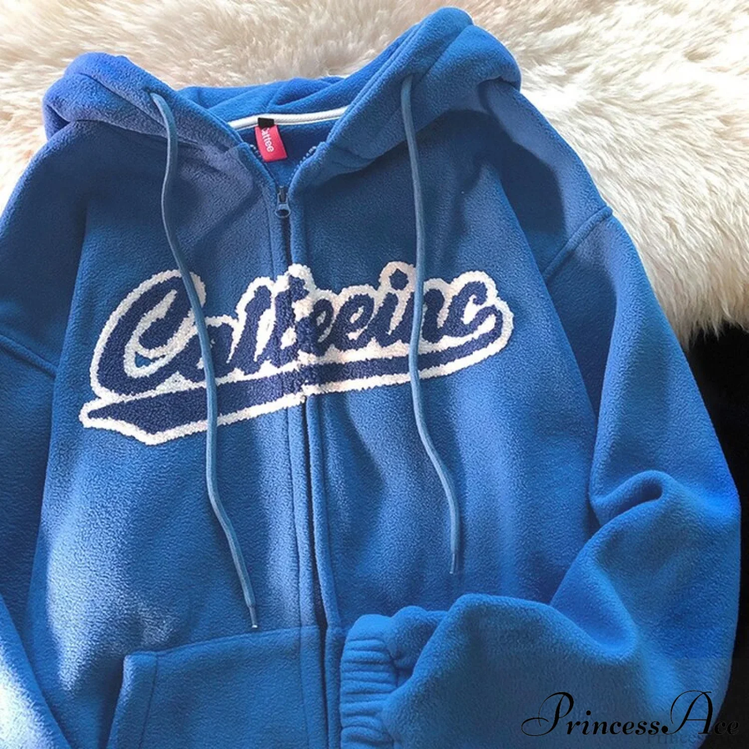 Korean Version Oversized Solid Color Hoodies - Image 16
