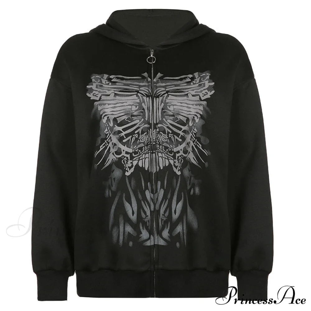 Y2K Butterfly Print Hoodies - Image 3