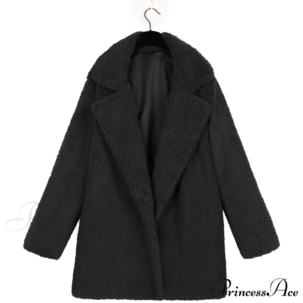 Soft Fur Fashion Plush Coat - Image 8