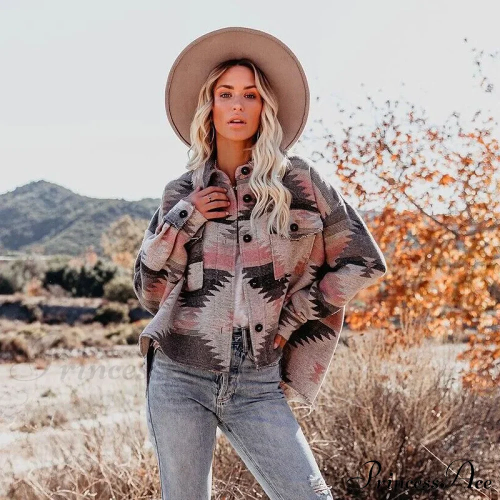 Denim Stitched Wool Coat - Image 11