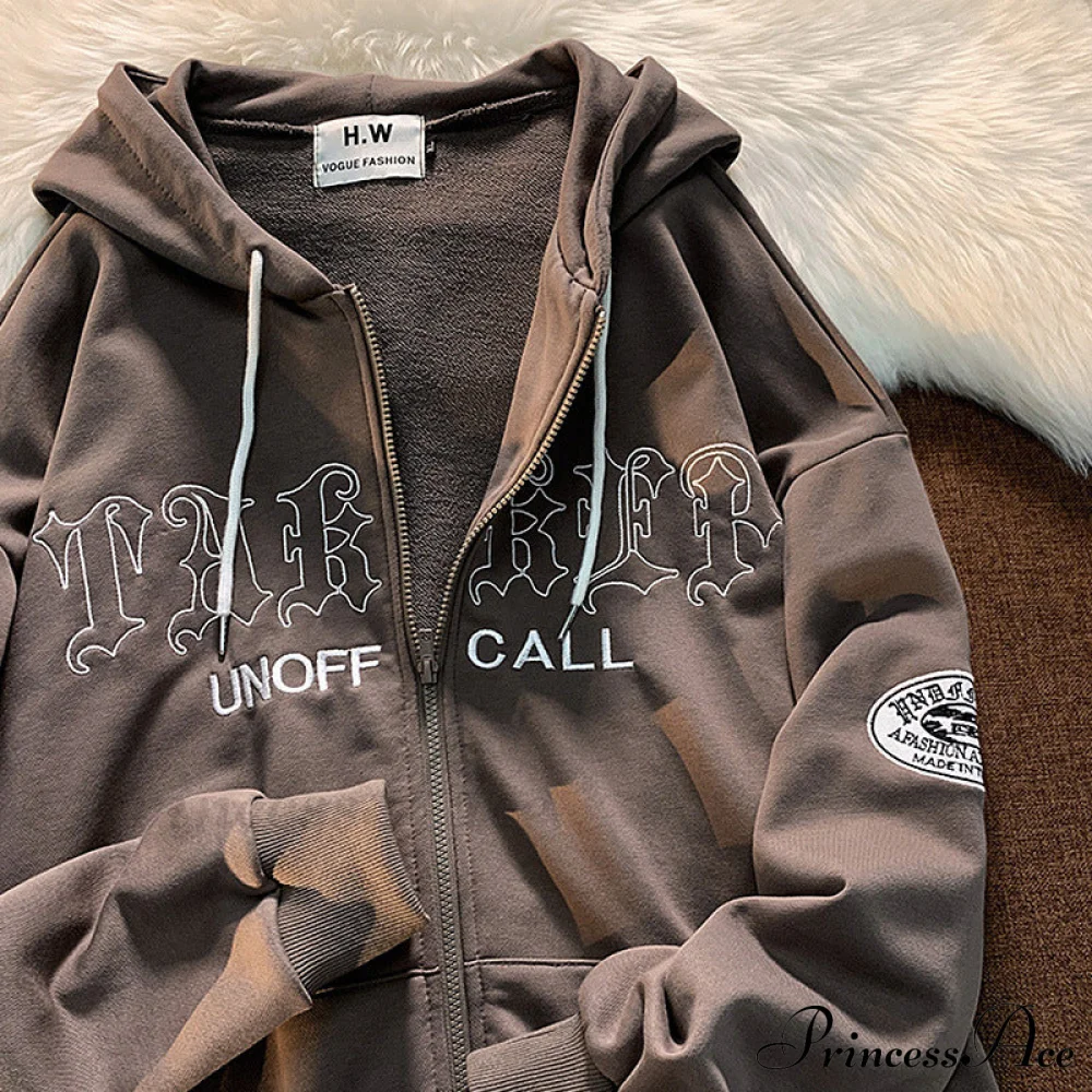 Stylish Dark Gothic Casual Hoodie - Image 3