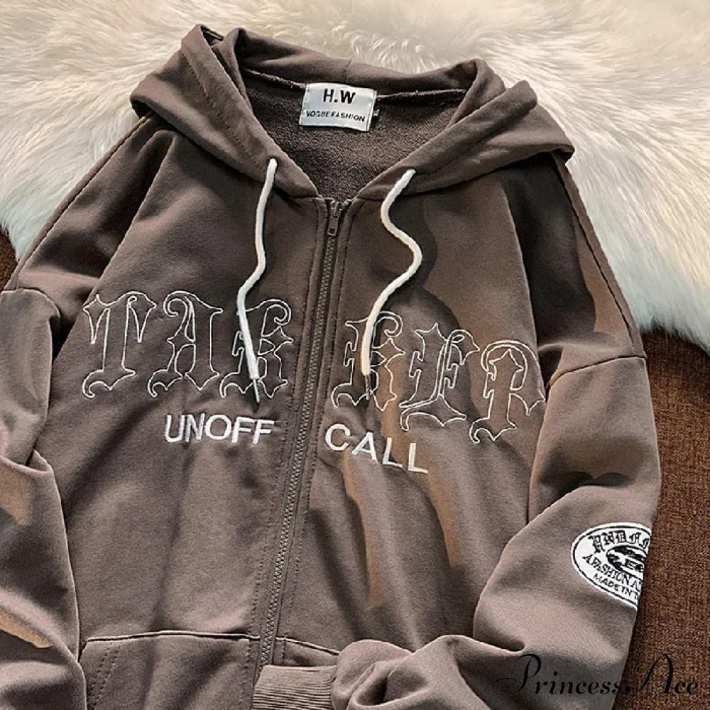 Stylish Dark Gothic Casual Hoodie - Image 9