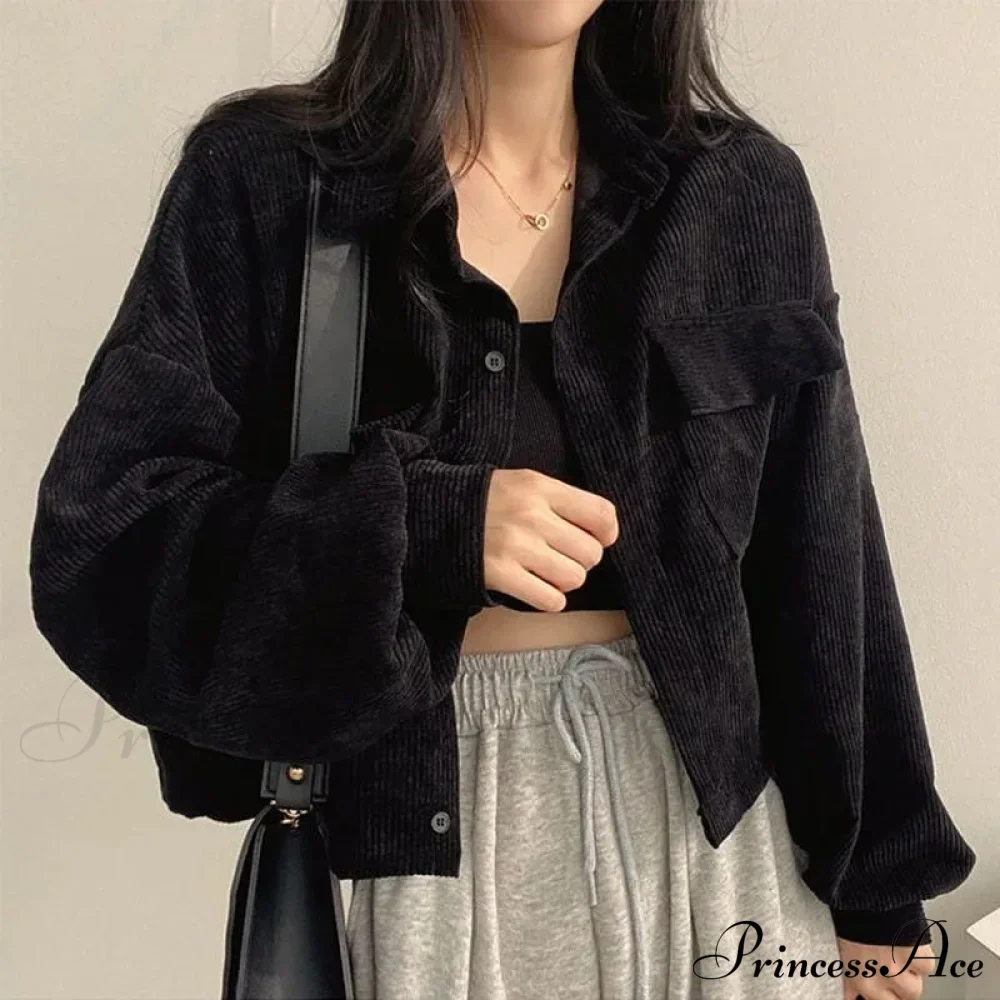 Fashion Casual Comfy Corduroy Jacket - Image 7