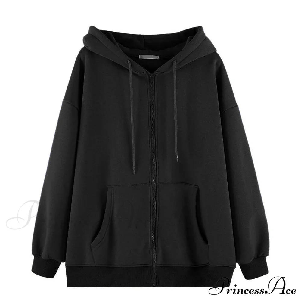 Cool Monochrome Dark Goth Hoodie - Image 12