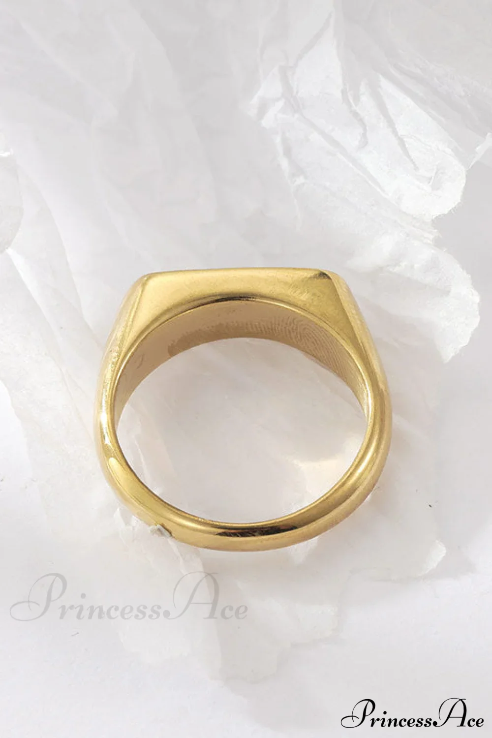 Retro Style Stainless Steel Colorful Opal Rings - Image 3