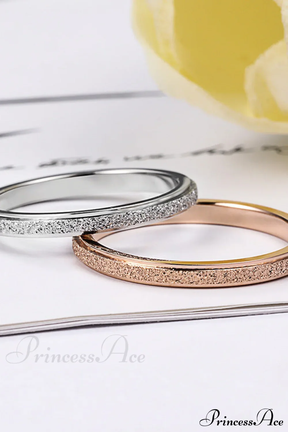 Titanium Steel Minimalist Simple Closed Rings - Image 2