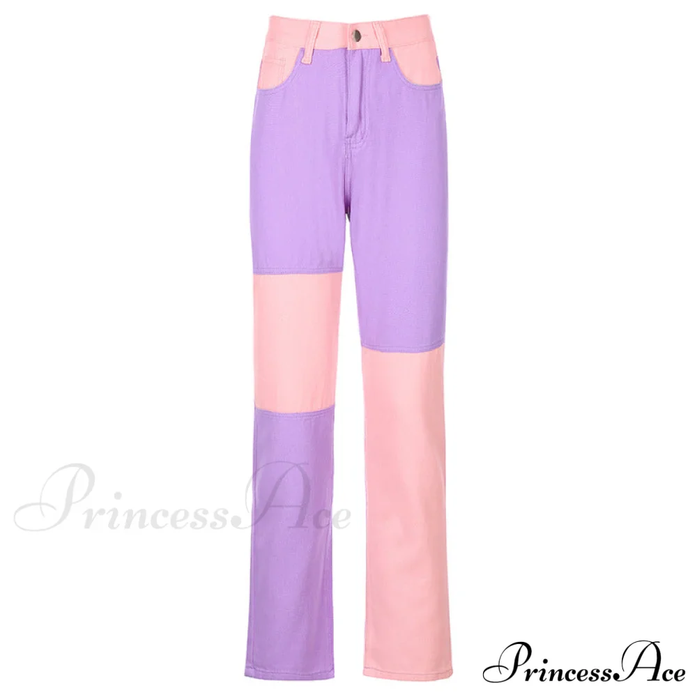 Fashion Patchwork Harajuku Aesthetic Pants - Image 8