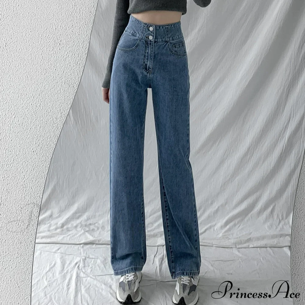 Casual Fashion Straight Leg Jeans - Image 7