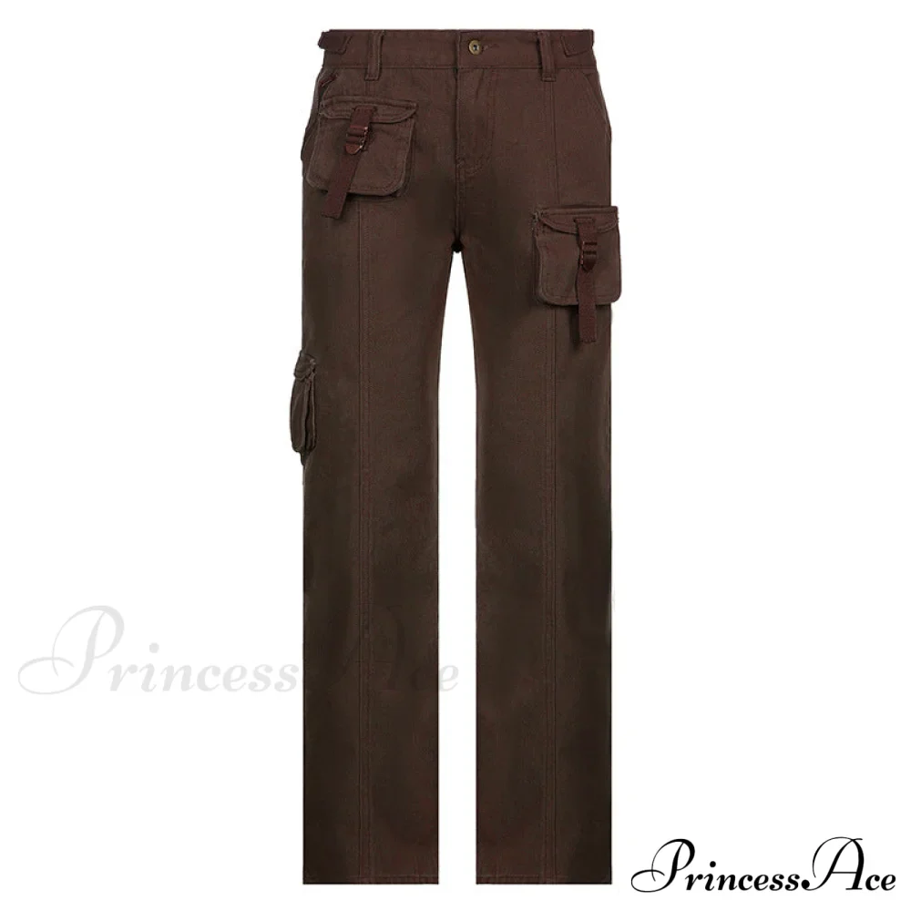 Woman High Waist Baggy Straight Leg Jeans - Image 11