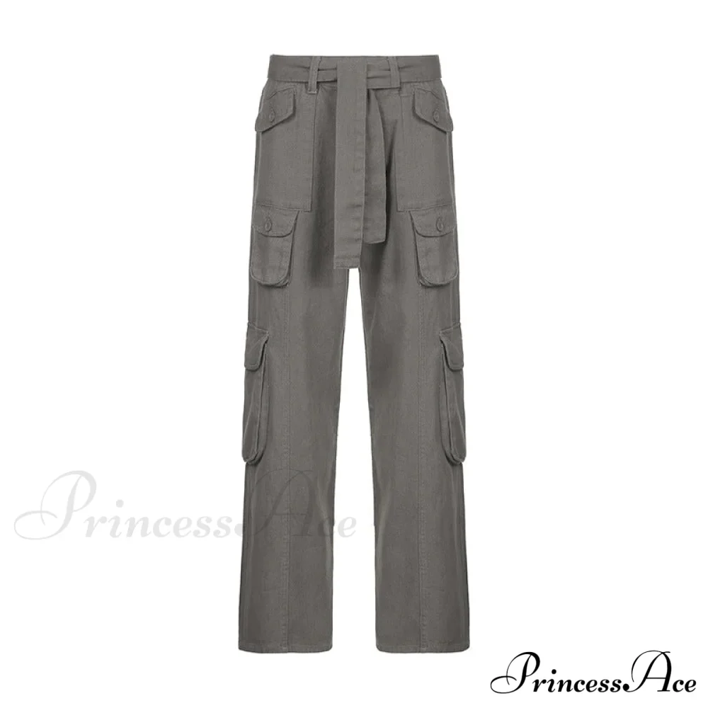 Woman High Waist Baggy Straight Leg Jeans - Image 9