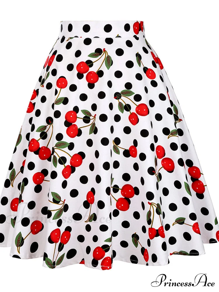 Runway Vintage Rockabilly Midi Skirt - Image 16