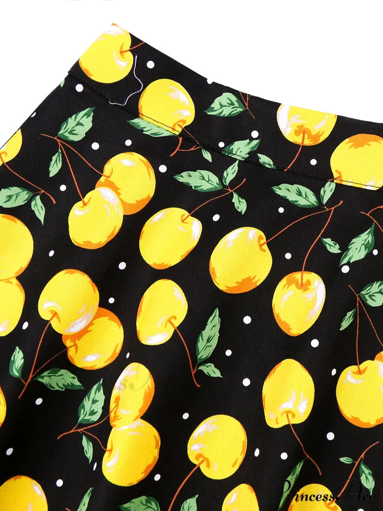Runway Vintage Rockabilly Midi Skirt - Image 18