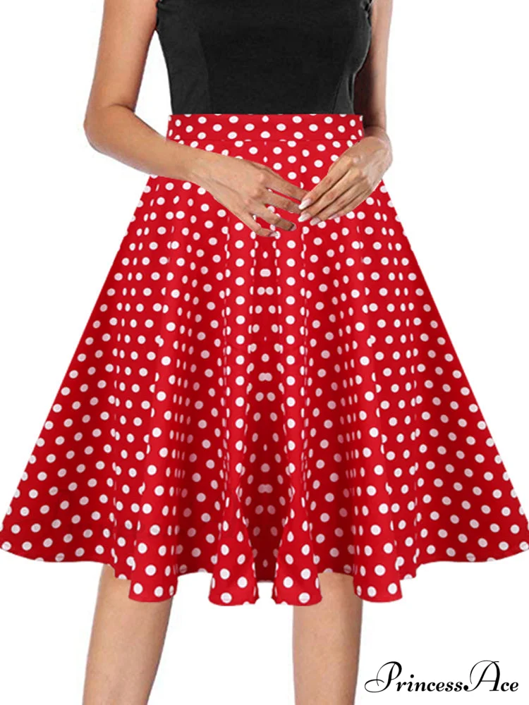 Runway Vintage Rockabilly Midi Skirt - Image 19