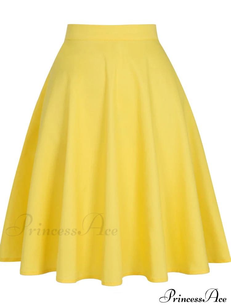 Runway Vintage Rockabilly Midi Skirt - Image 8