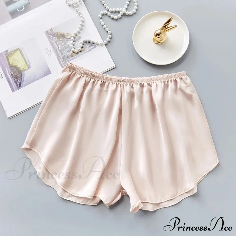 Sexy Fashion Satin Pajama Shorts - Image 3