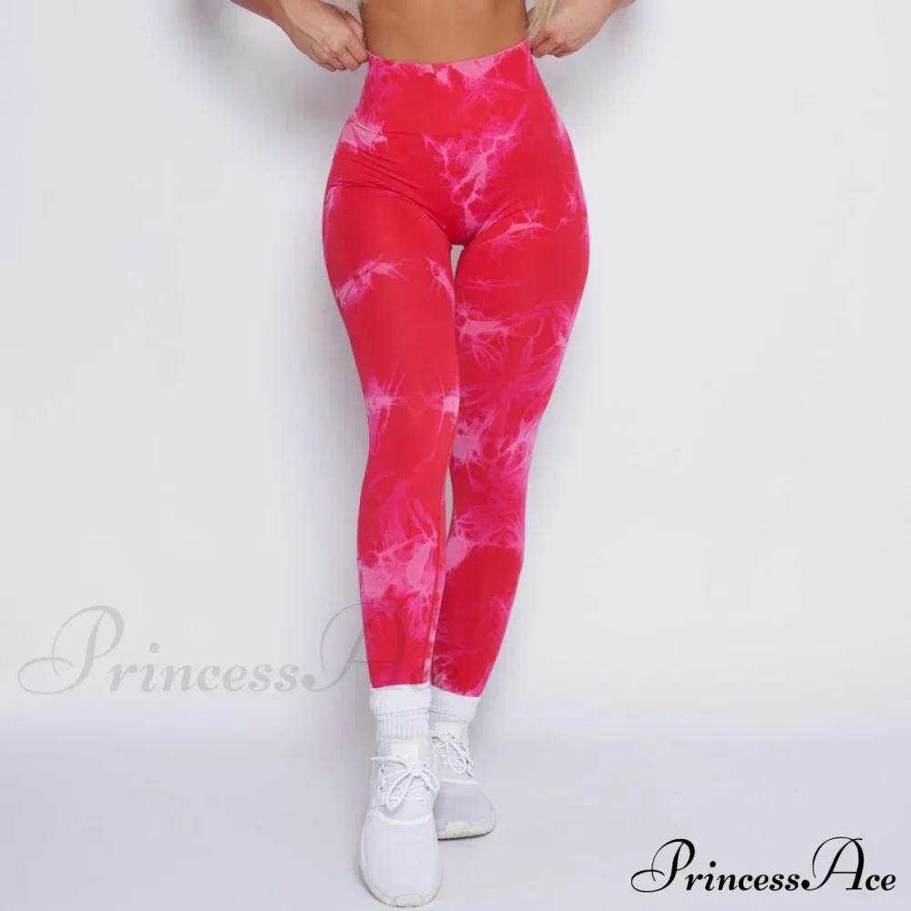 New Lightning Marble Scrunch Butt Leggings - Image 14