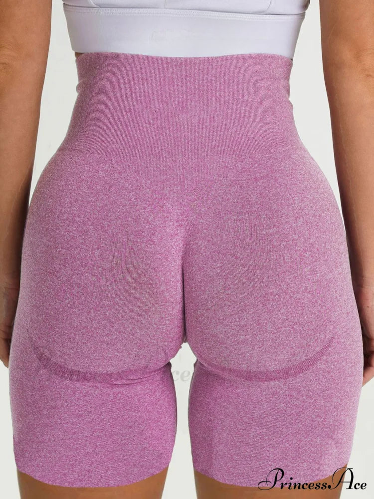 Sport Slim Shorts Seamless Leggings - Image 27