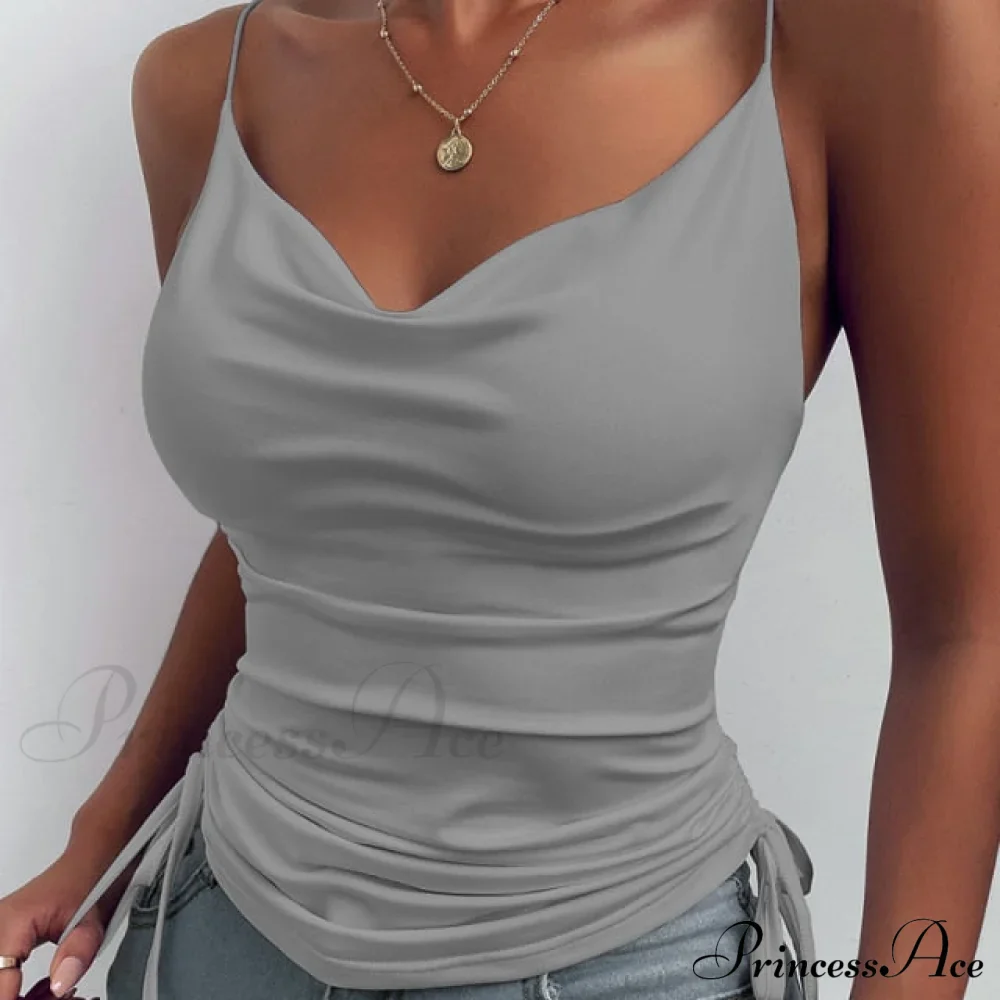 New Sexy Strap Basic Tops - Image 5