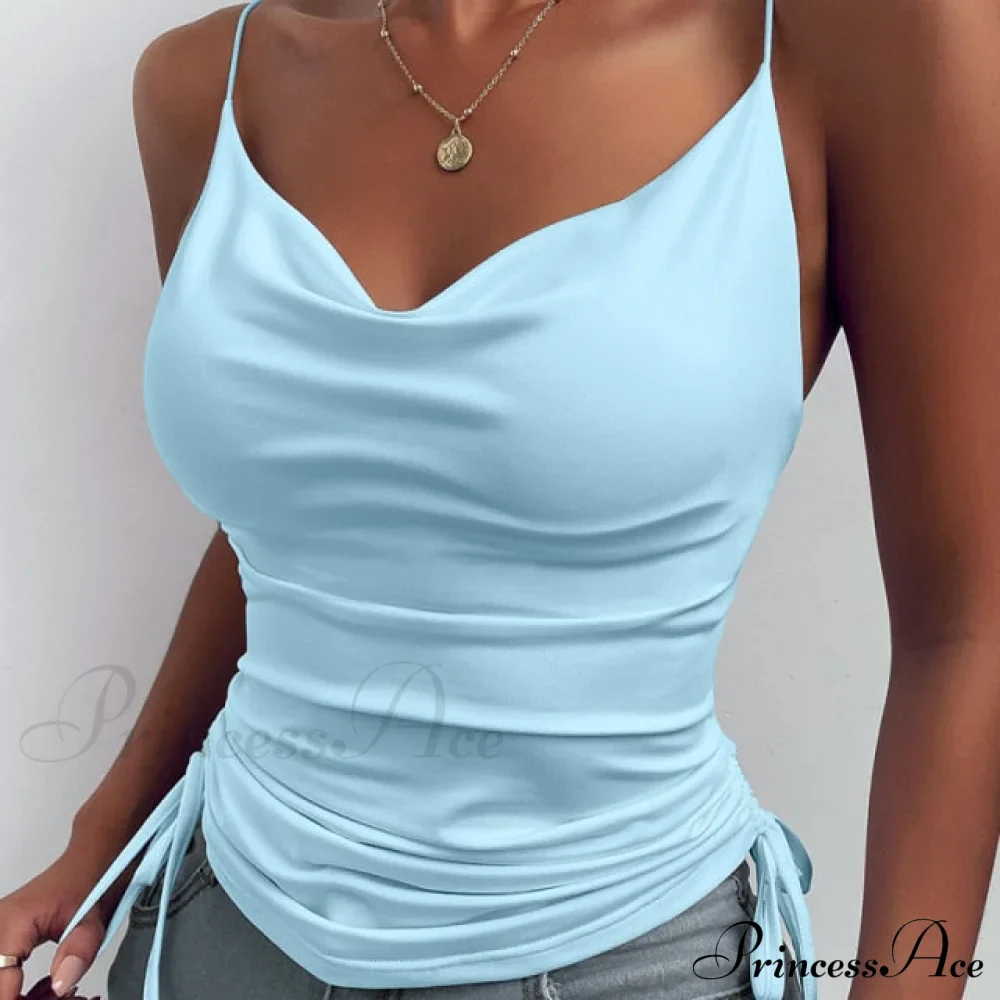 New Sexy Strap Basic Tops - Image 6