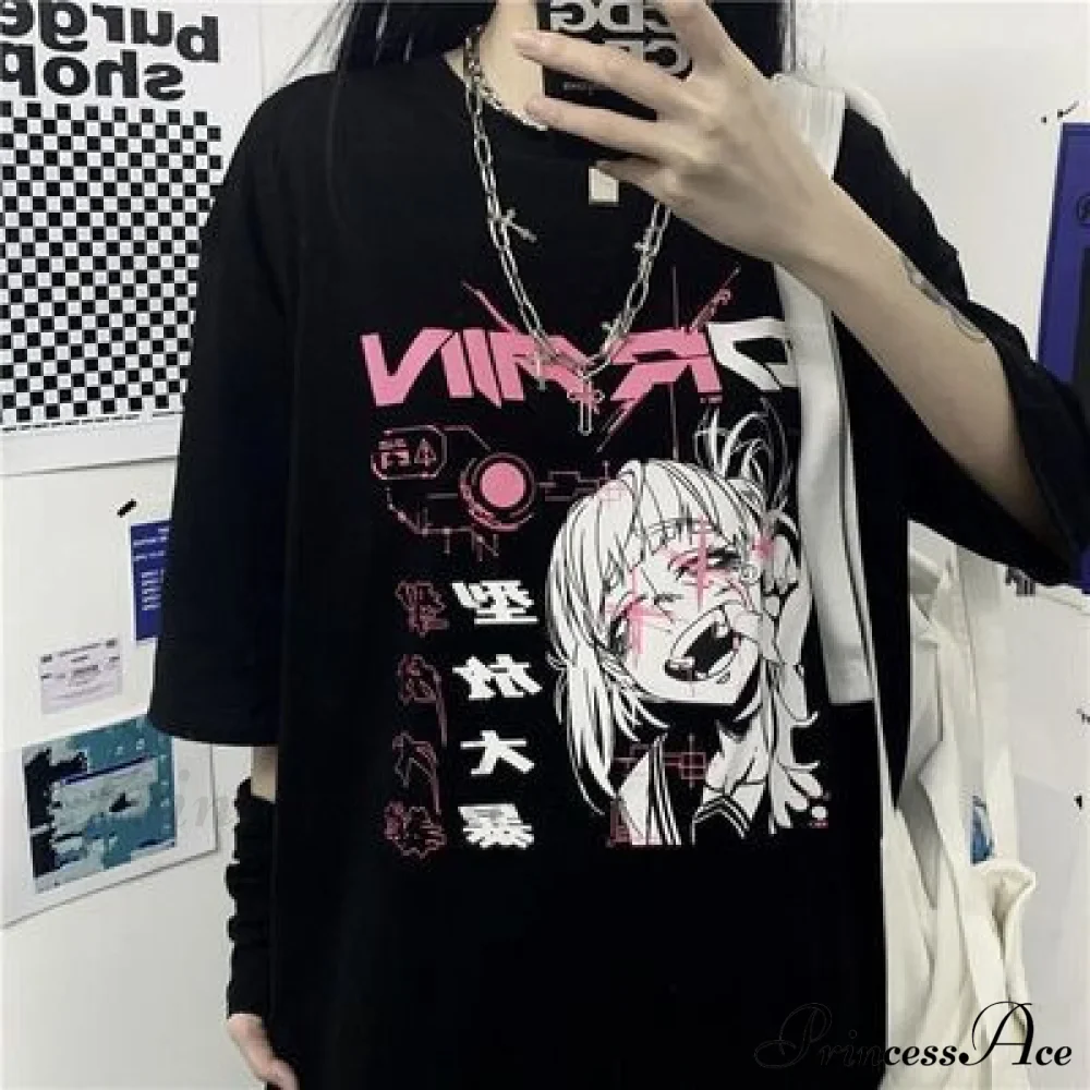 White Cartoon Female Kawaii Tops Tee - Image 13