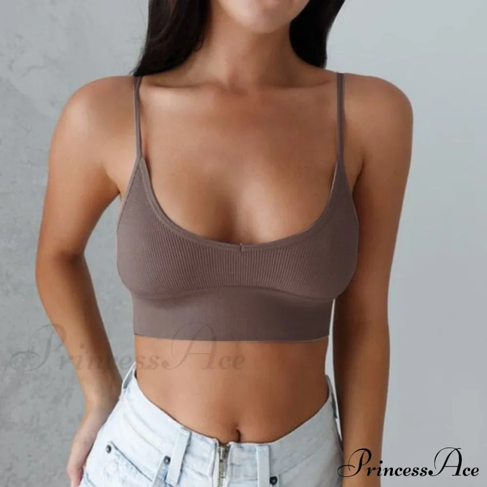 Sexy Solid Color Cami Tank Top - Image 5