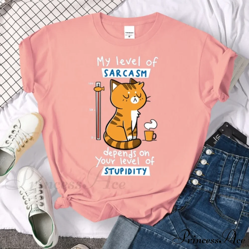 Oversize Fashion Clothing Funny Korean Style T-Shirts - Image 3