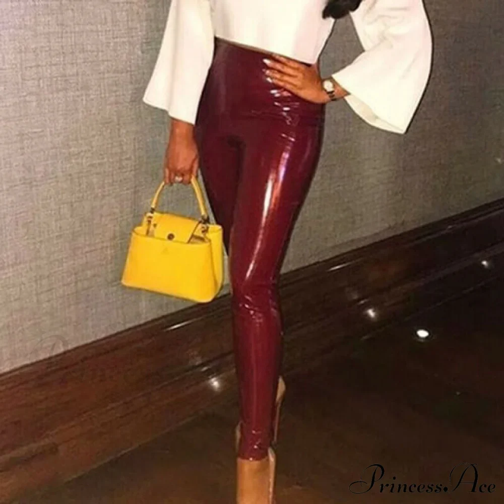 High Waist Skinny Fitness Casual Pants - Image 4